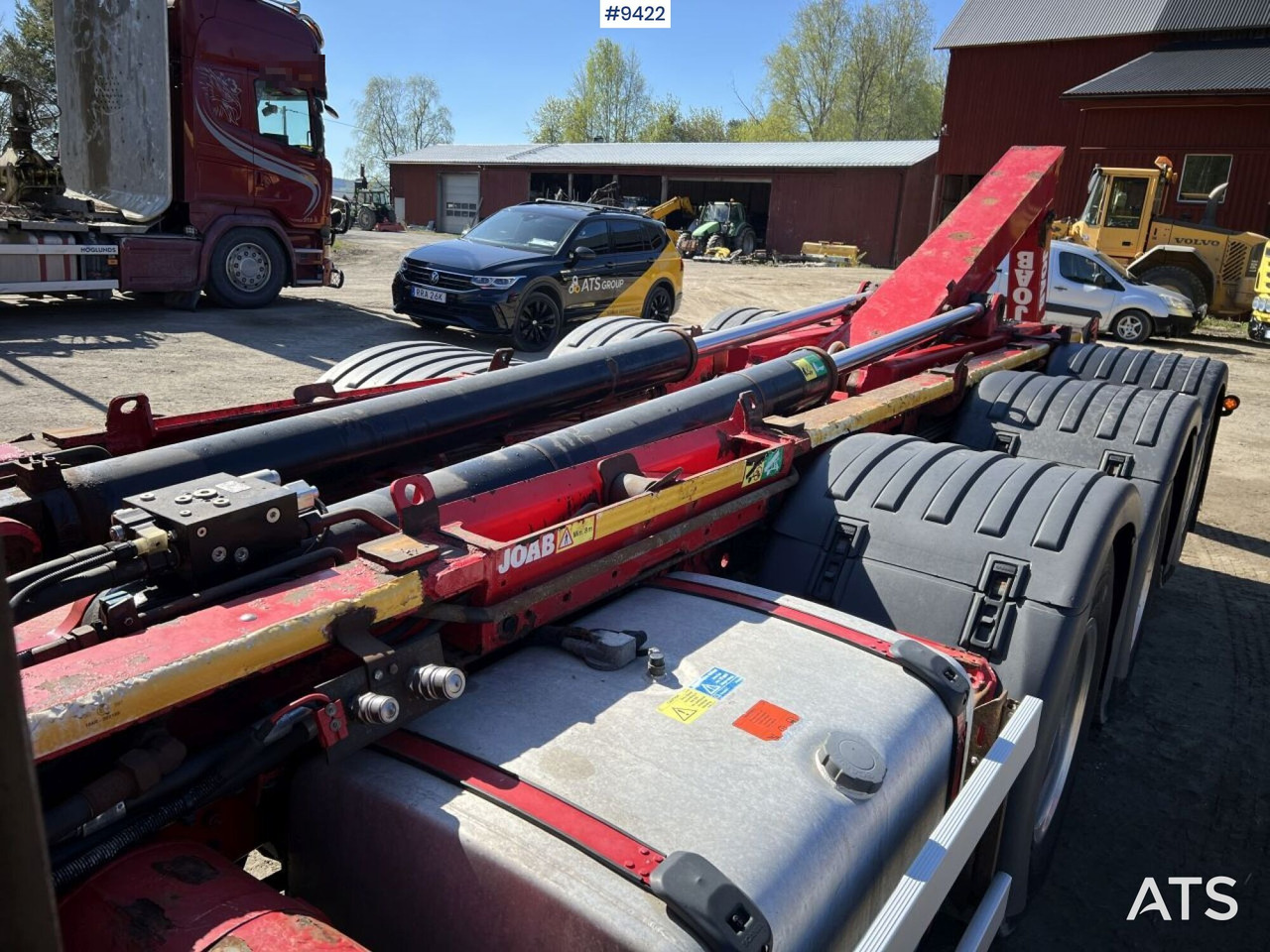 Tridem Hooklift Truck Scania G490 with plow brackets - Camião polibenne: foto 5 Tridem Hooklift Truck Scania G490 with plow brackets - Camião polibenne: foto 5