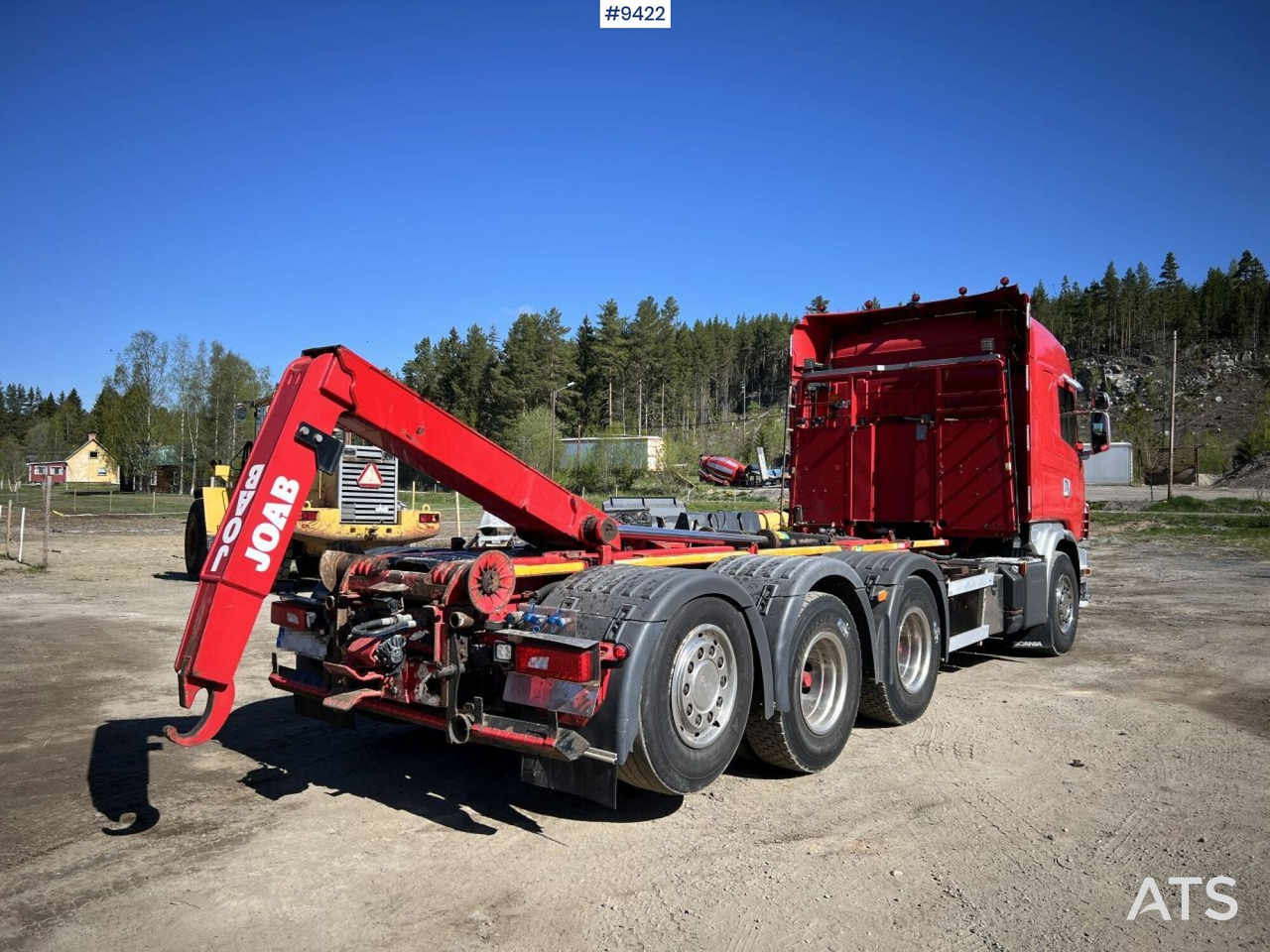 Tridem Hooklift Truck Scania G490 with plow brackets - Camião polibenne: foto 3 Tridem Hooklift Truck Scania G490 with plow brackets - Camião polibenne: foto 3