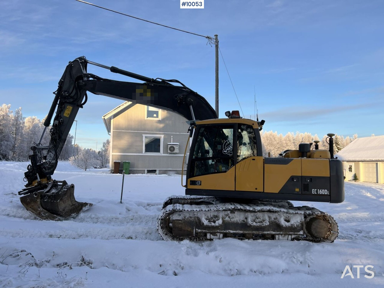 Volvo EC 160 DL med Grävsystem, rotor och planerskopa - Escavadora de rastos: foto 3 Volvo EC 160 DL med Grävsystem, rotor och planerskopa - Escavadora de rastos: foto 3