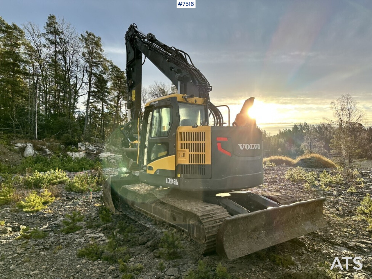 Volvo ECR145DL Crawler excavator with rotor and buckets - Escavadora de rastos: foto 5 Volvo ECR145DL Crawler excavator with rotor and buckets - Escavadora de rastos: foto 5