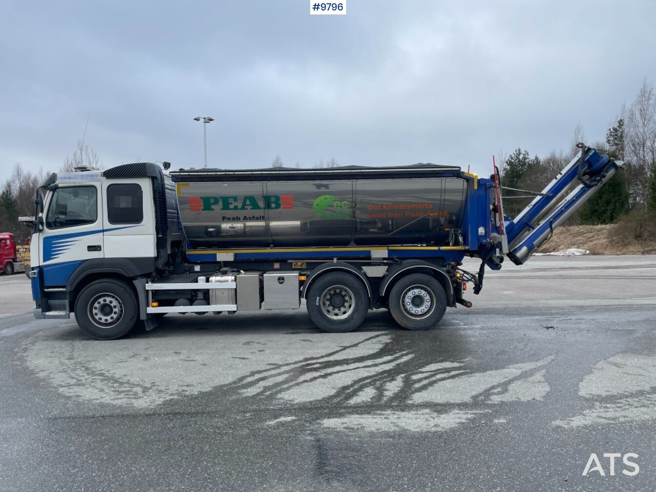Camião basculante Volvo FM 370 6x2 Spreader truck: foto 6