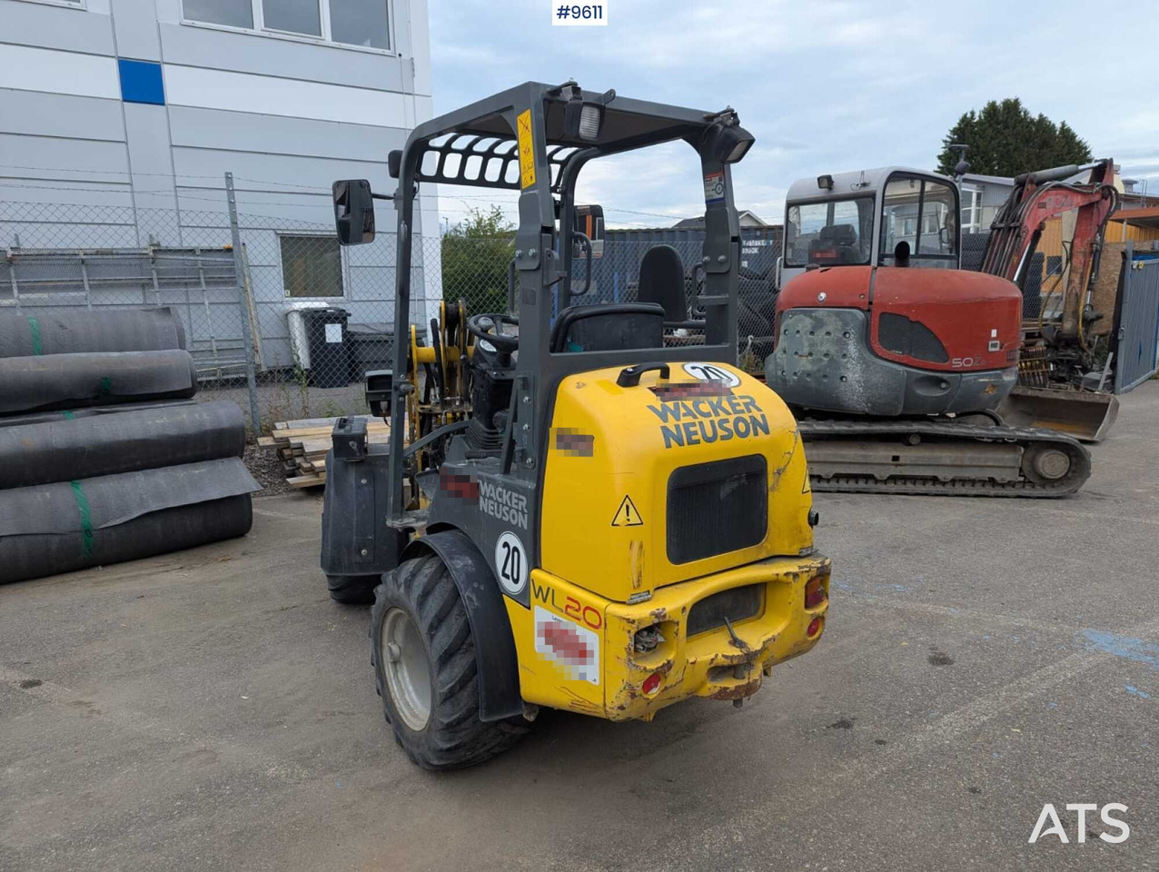 Wacker Neuson WL20 - Pá carregadora de rodas: foto 4 Wacker Neuson WL20 - Pá carregadora de rodas: foto 4