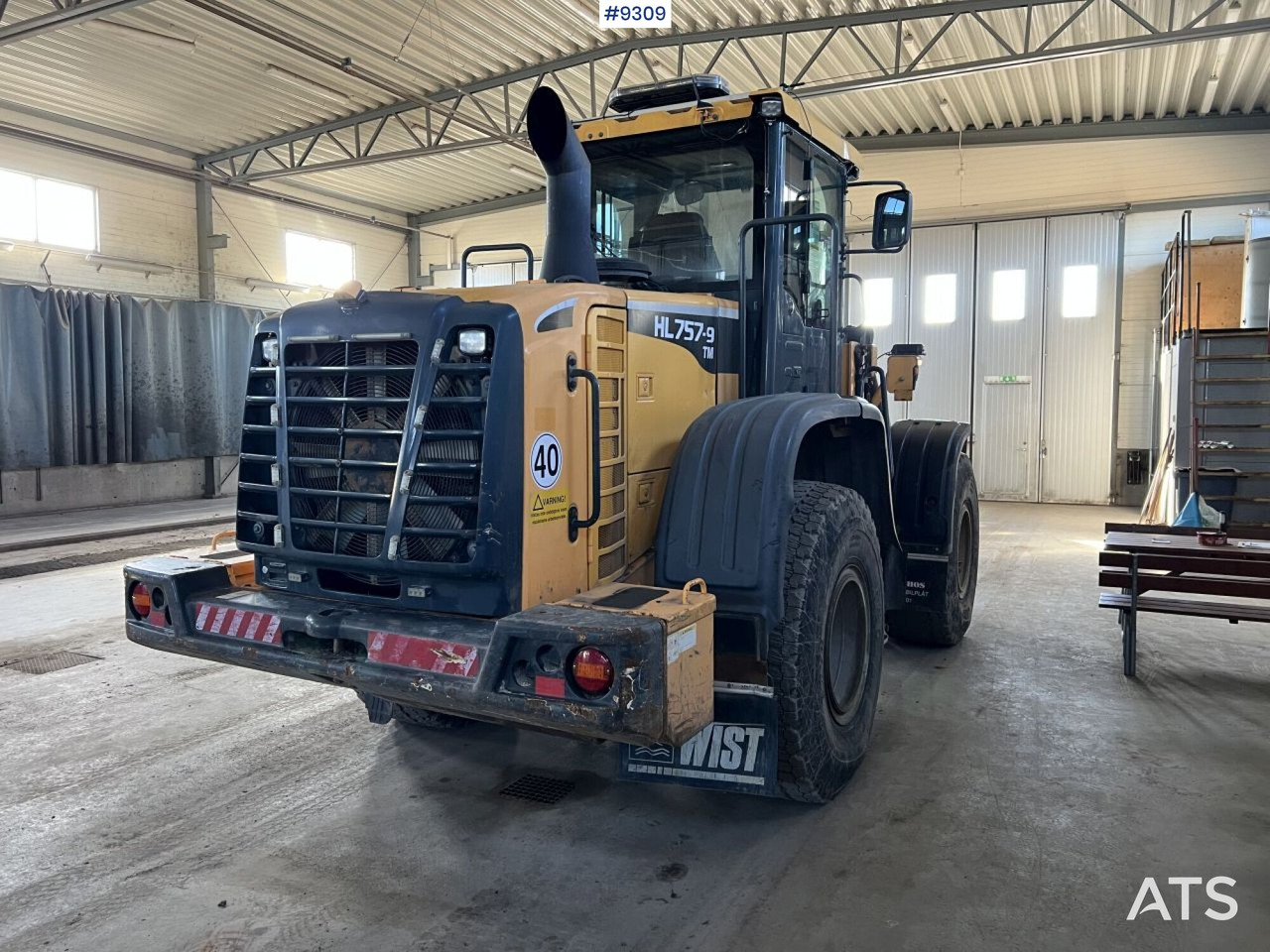Wheel Loader Hyundai HL757TM-9 - Pá carregadora de rodas: foto 4 Wheel Loader Hyundai HL757TM-9 - Pá carregadora de rodas: foto 4
