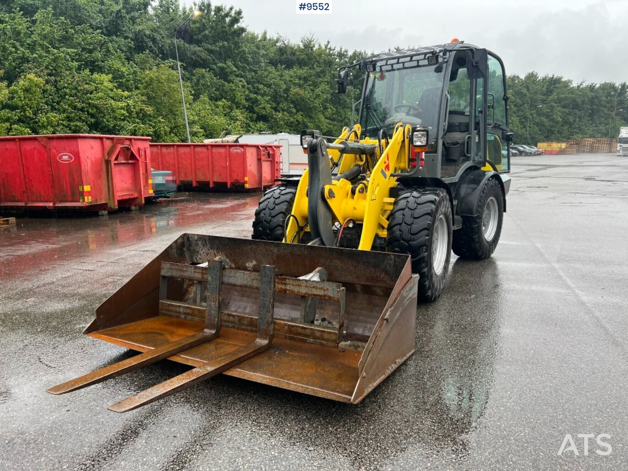 Wheel loader Wacker Neuson WL52 gears and tool stand - Pá carregadora de rodas: foto 1 Wheel loader Wacker Neuson WL52 gears and tool stand - Pá carregadora de rodas: foto 1