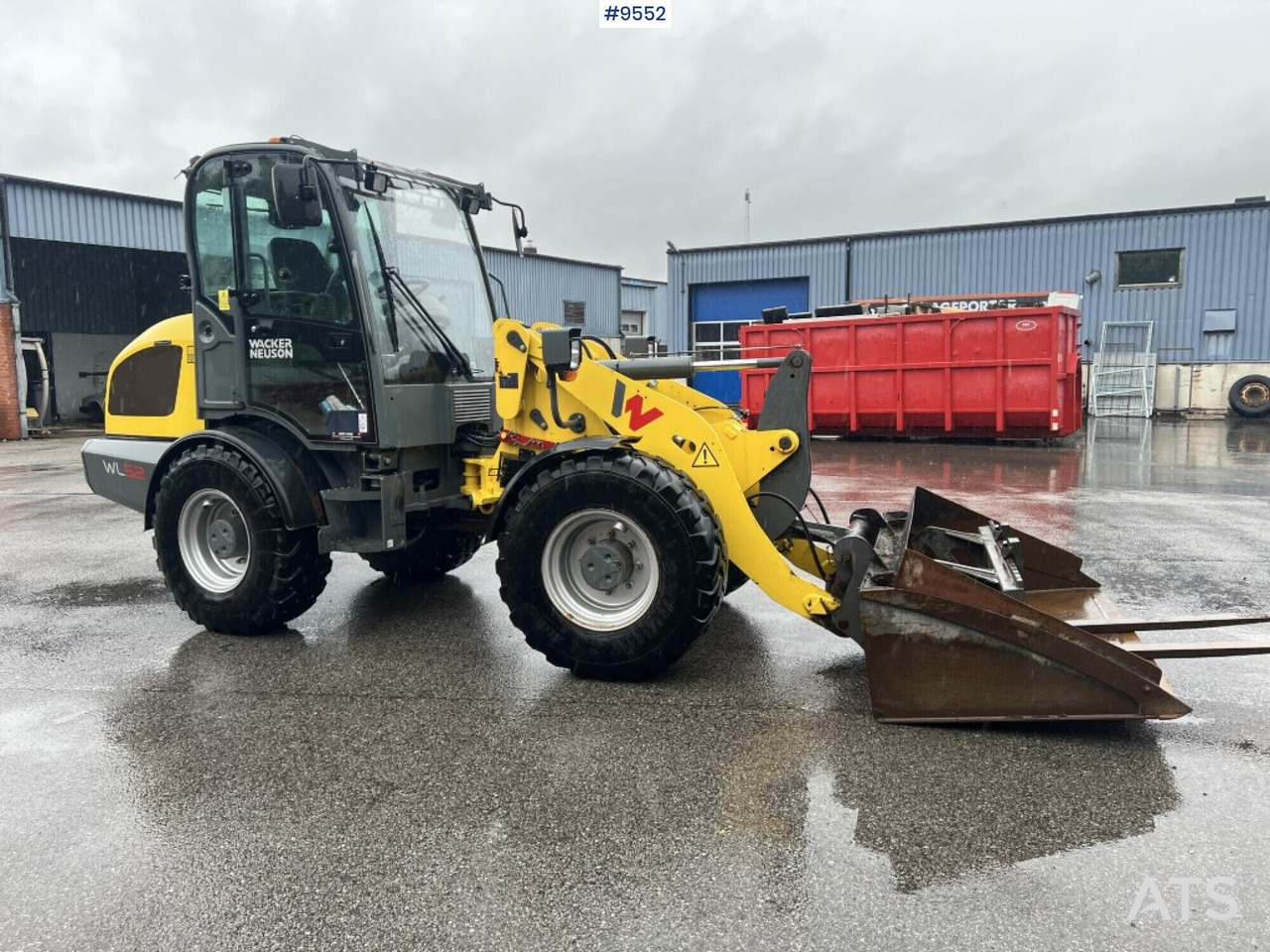 Wheel loader Wacker Neuson WL52 gears and tool stand - Pá carregadora de rodas: foto 2 Wheel loader Wacker Neuson WL52 gears and tool stand - Pá carregadora de rodas: foto 2