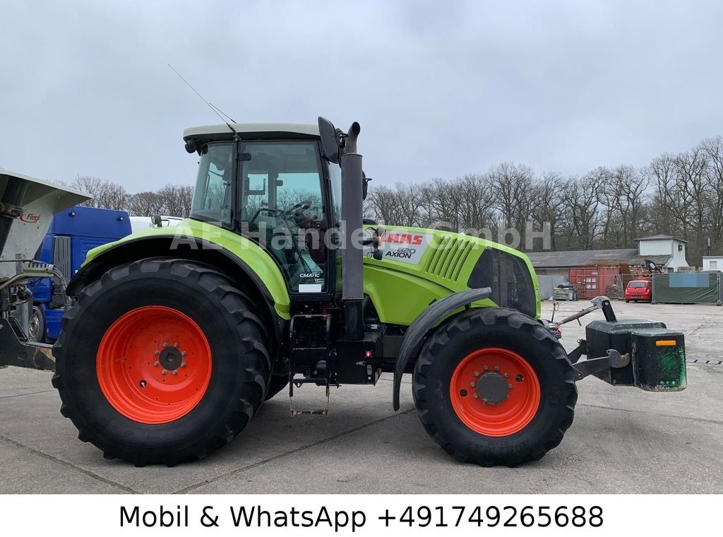 Claas Axion 820 4x4 *Straßen-Zulassung/CEBIS/AHK - Trator: foto 2 Claas Axion 820 4x4 *Straßen-Zulassung/CEBIS/AHK - Trator: foto 2