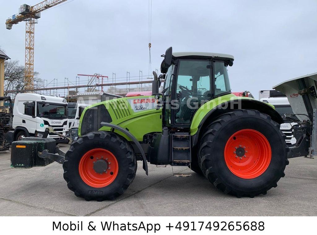 Claas Axion 820 4x4 *Straßen-Zulassung/CEBIS/AHK - Trator: foto 5 Claas Axion 820 4x4 *Straßen-Zulassung/CEBIS/AHK - Trator: foto 5