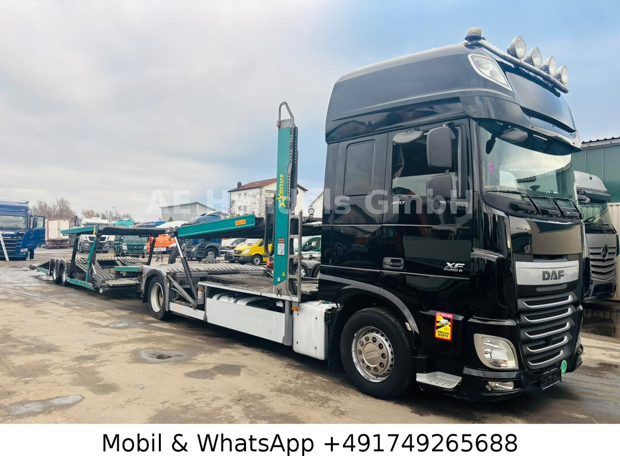 DAF XF 460 SSC 4x2 *Retarder/Standklima/2xTank/ACC - Camião transporte de veículos: foto 1 DAF XF 460 SSC 4x2 *Retarder/Standklima/2xTank/ACC - Camião transporte de veículos: foto 1