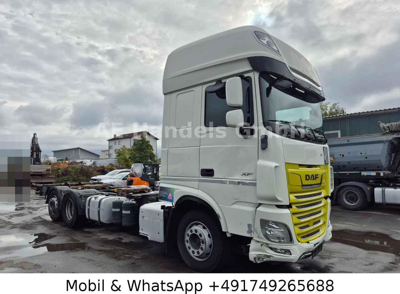 DAF XF480 SSC BDF *Retarder/Lift/ACC/2xTank/AHK/LDW - Camião transportador de contêineres/ Caixa móvel: foto 2 DAF XF480 SSC BDF *Retarder/Lift/ACC/2xTank/AHK/LDW - Camião transportador de contêineres/ Caixa móvel: foto 2