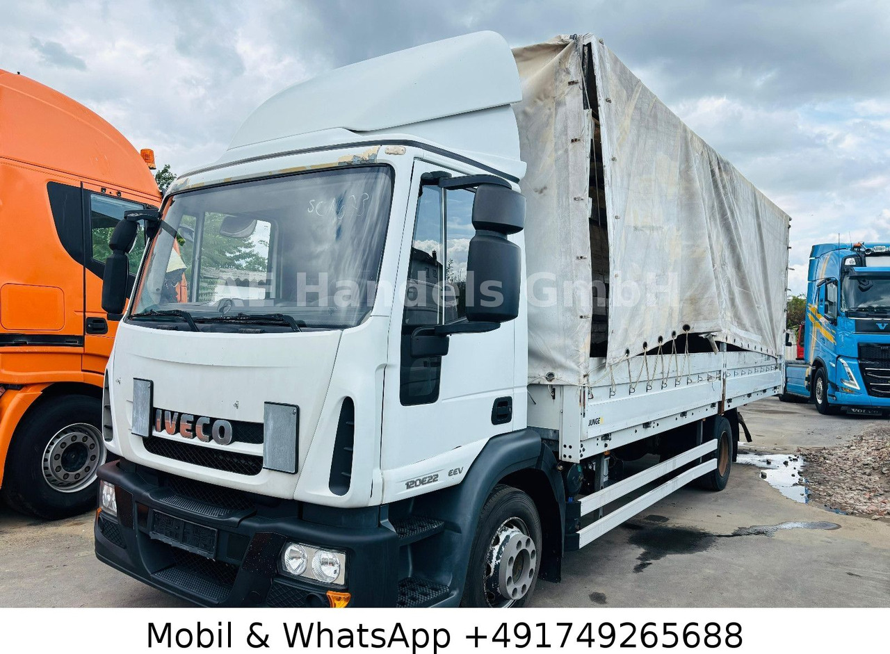 Iveco 120E22 Flachdach BL *Manual / LBW-Dautel - Camião de lona: foto 1 Iveco 120E22 Flachdach BL *Manual / LBW-Dautel - Camião de lona: foto 1
