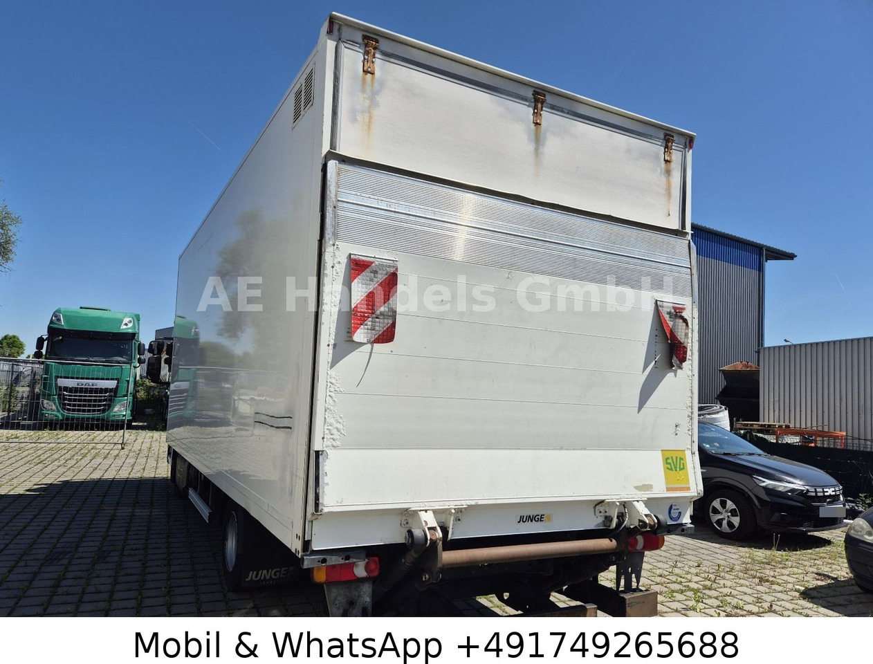 Iveco Eurocargo 7-160 BL Junge *Klima/LBW/Manual/2+1 - Carrinha de contentor: foto 2 Iveco Eurocargo 7-160 BL Junge *Klima/LBW/Manual/2+1 - Carrinha de contentor: foto 2