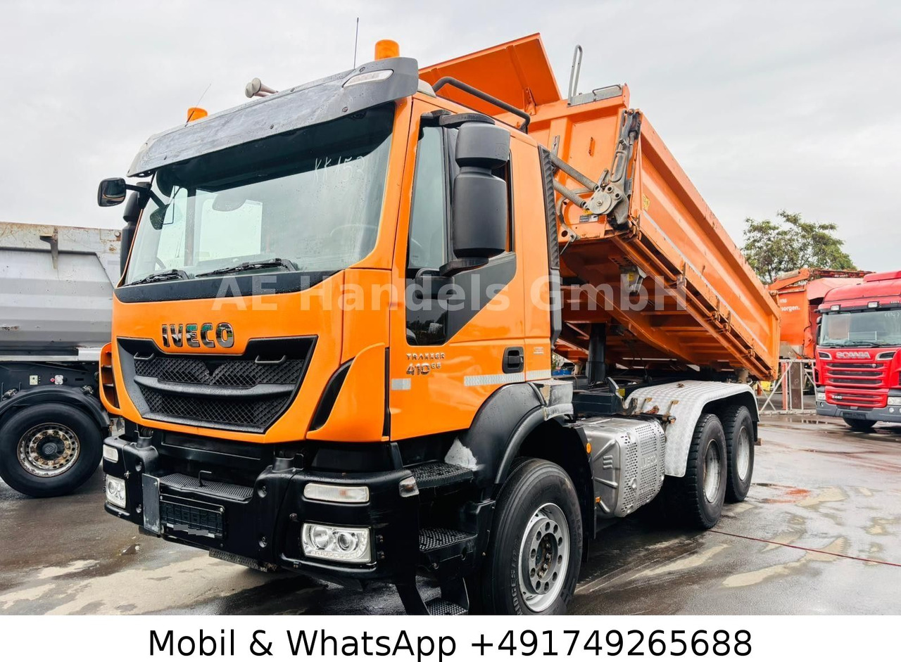 Iveco Trakker 410 E6 BB 6x4 Meiller-Kipper *10m³/AHK - Camião basculante: foto 1 Iveco Trakker 410 E6 BB 6x4 Meiller-Kipper *10m³/AHK - Camião basculante: foto 1