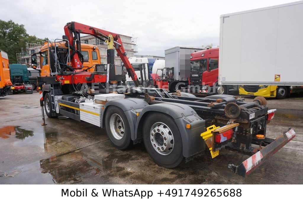 MAN TGS 26.400 BL *Hyva-20.60S/HMF-1444-22/Lenk+Lift - Camião polibenne, Camião grua: foto 5 MAN TGS 26.400 BL *Hyva-20.60S/HMF-1444-22/Lenk+Lift - Camião polibenne, Camião grua: foto 5
