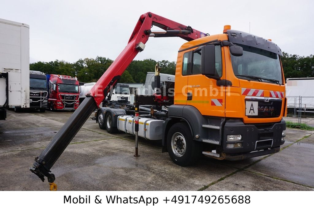 MAN TGS 26.400 BL *Hyva-20.60S/HMF-1444-22/Lenk+Lift - Camião grua: foto 1 MAN TGS 26.400 BL *Hyva-20.60S/HMF-1444-22/Lenk+Lift - Camião grua: foto 1