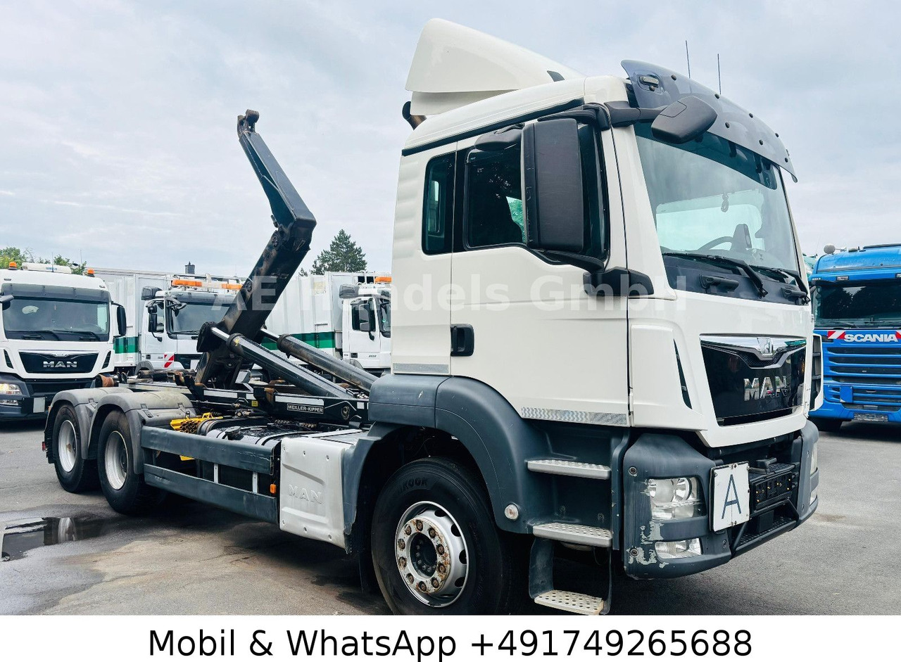 MAN TGS 26.440 BL 6x4 *Retarder/MEILLER-RK-20.65 - Camião polibenne, Camião grua: foto 1 MAN TGS 26.440 BL 6x4 *Retarder/MEILLER-RK-20.65 - Camião polibenne, Camião grua: foto 1