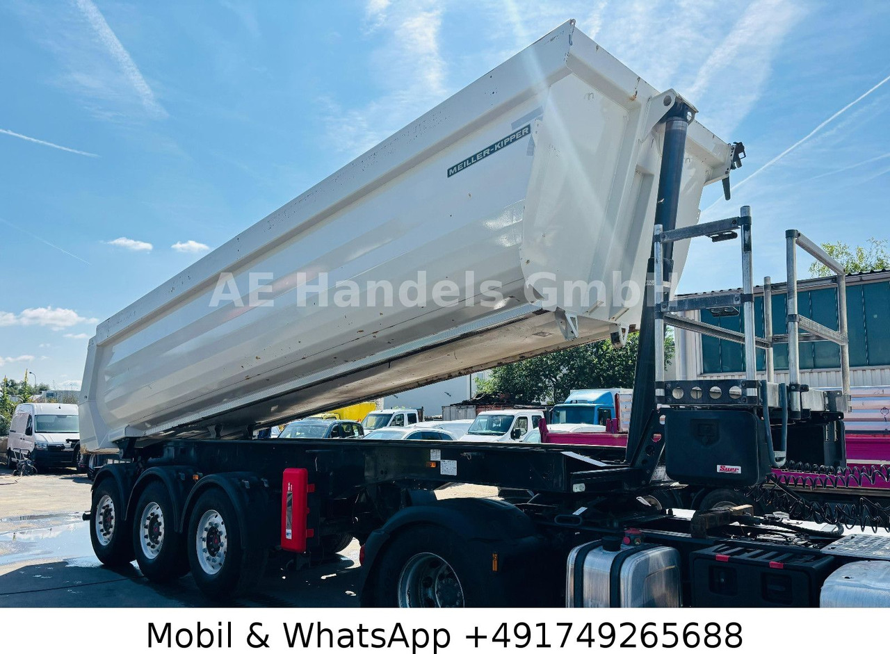Meiller KISA 3 Stahl *24m³/1.Lift/Alcoa/Podest/Smartbord - Semi-reboque basculante: foto 1 Meiller KISA 3 Stahl *24m³/1.Lift/Alcoa/Podest/Smartbord - Semi-reboque basculante: foto 1