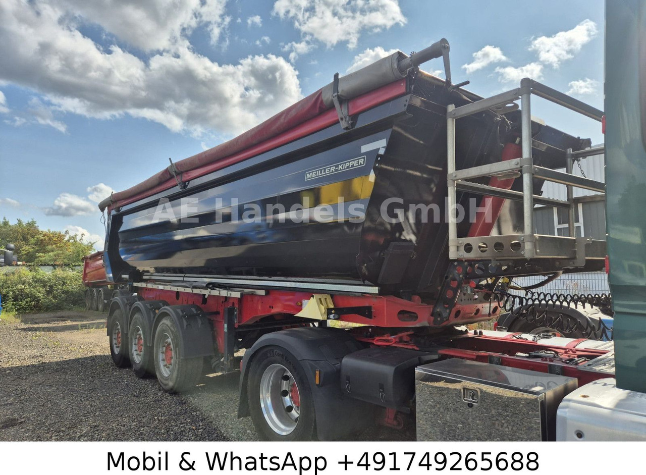 Meiller MHKS 44/3 Stahl *25m³/1.Lift/Rollplane/Podest - Semi-reboque basculante: foto 1 Meiller MHKS 44/3 Stahl *25m³/1.Lift/Rollplane/Podest - Semi-reboque basculante: foto 1