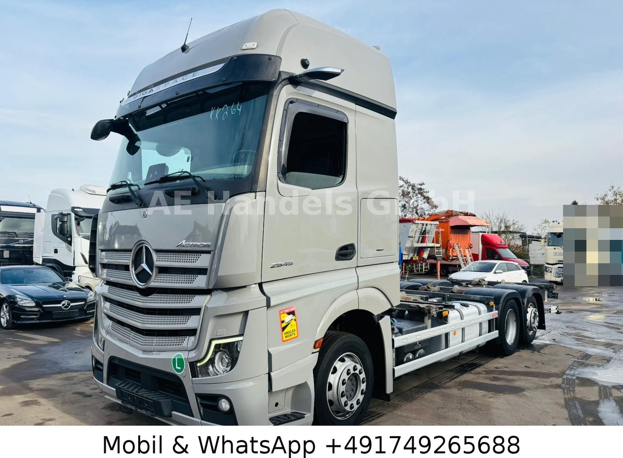 Camião transportador de contêineres/ Caixa móvel Mercedes-Benz Actros 5 2545 GigaSpace BDF *Retarder/Multi/LBW: foto 7