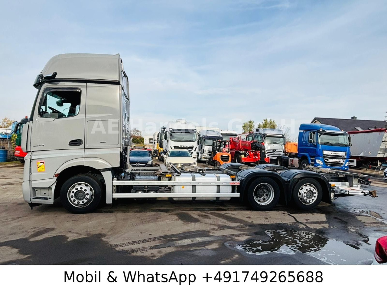 Camião transportador de contêineres/ Caixa móvel Mercedes-Benz Actros 5 2545 GigaSpace BDF *Retarder/Multi/LBW: foto 6