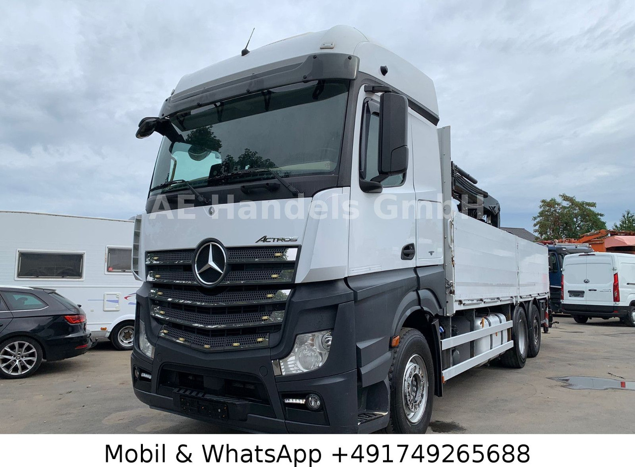 Mercedes-Benz Actros IV 2645 L LL 6x2 *Retarder/Hiab-177K-Pro - Camião grua: foto 1 Mercedes-Benz Actros IV 2645 L LL 6x2 *Retarder/Hiab-177K-Pro - Camião grua: foto 1