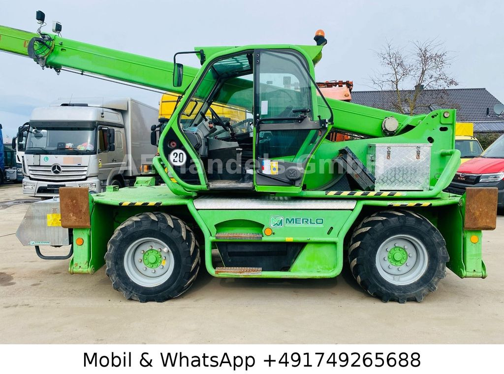 Merlo Roto 38.16*5400Std/Hydr.Seilwinde/Schaufel/Gabel - Empilhador retráctil: foto 4 Merlo Roto 38.16*5400Std/Hydr.Seilwinde/Schaufel/Gabel - Empilhador retráctil: foto 4