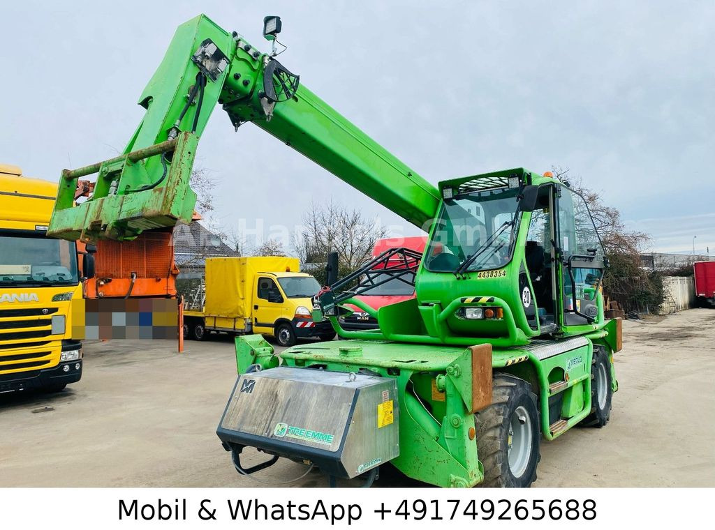 Merlo Roto 38.16*5400Std/Hydr.Seilwinde/Schaufel/Gabel - Empilhador retráctil: foto 1 Merlo Roto 38.16*5400Std/Hydr.Seilwinde/Schaufel/Gabel - Empilhador retráctil: foto 1