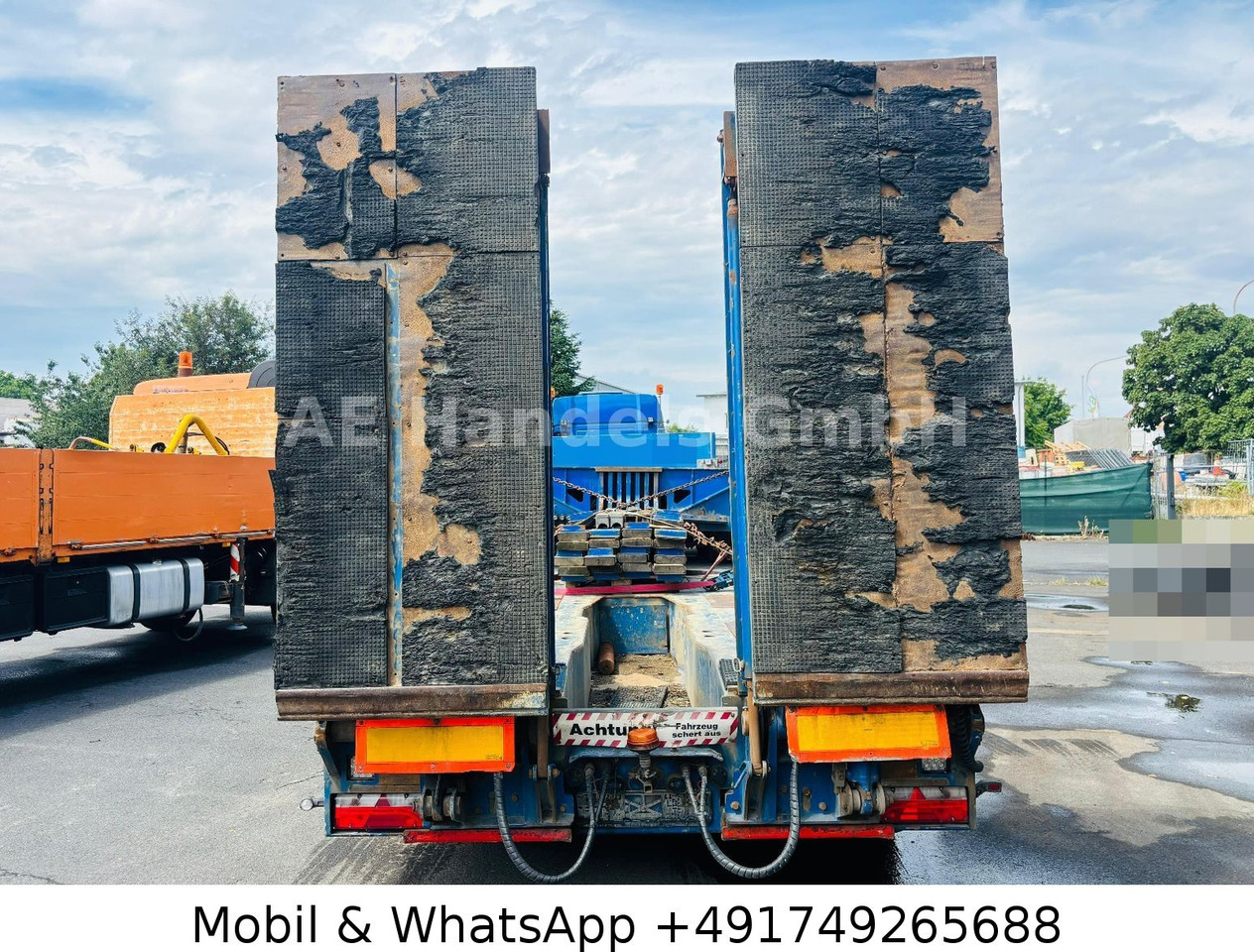 Meusburger MTS-5 *Dolly/Hydr.Rampen/Bagger-Stiel-Mulde - Semi-reboque baixa: foto 5 Meusburger MTS-5 *Dolly/Hydr.Rampen/Bagger-Stiel-Mulde - Semi-reboque baixa: foto 5
