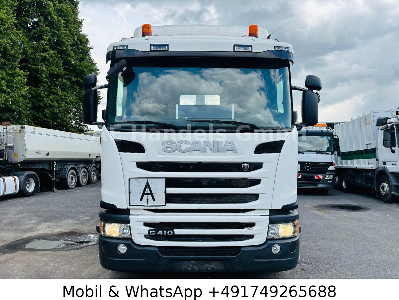 Camião polibenne Scania G410 BL 6x2 *Retarder/MEILLER-RK.20.67/Lenk+Lift: foto 8
