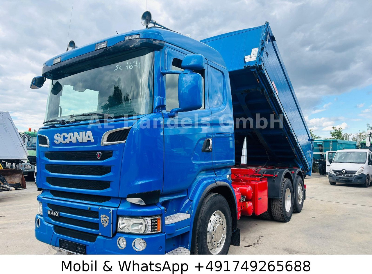 Scania R480 LL 6x2*Retarder/Manual/Kempf-12m³/Lenk+Lift - Camião basculante: foto 1 Scania R480 LL 6x2*Retarder/Manual/Kempf-12m³/Lenk+Lift - Camião basculante: foto 1