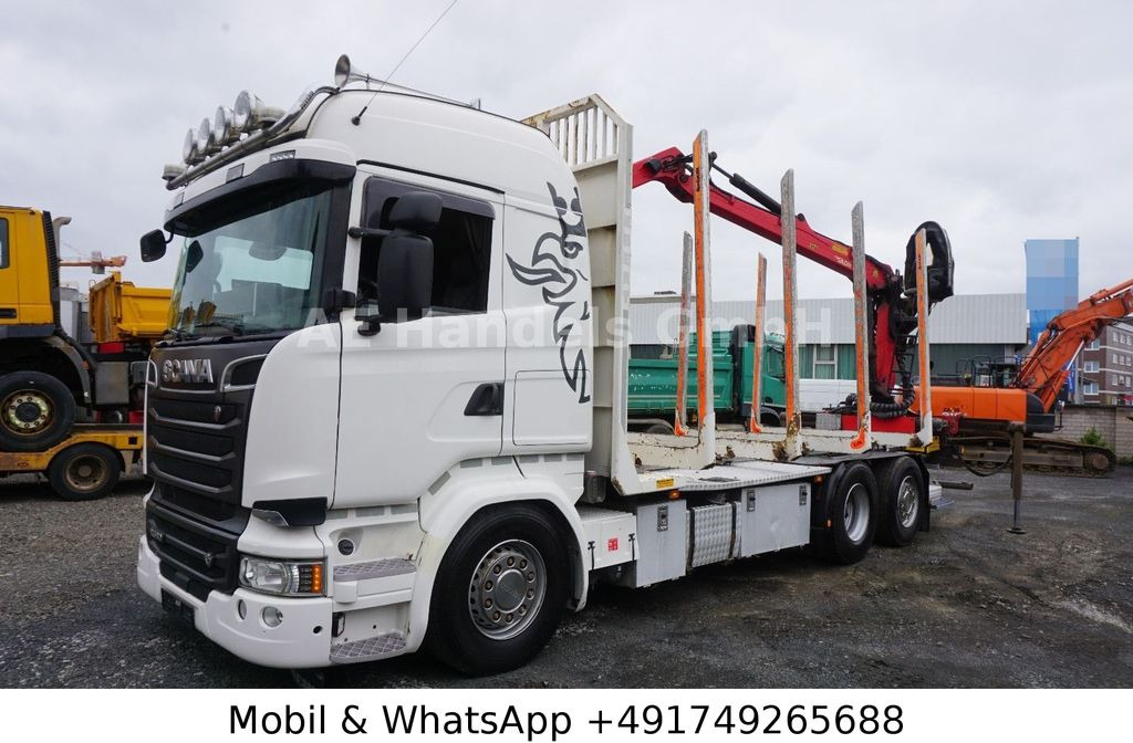 Leasing de Scania R580 V8 Highline Palfinger-M120L97 *Retarder/ACC  Scania R580 V8 Highline Palfinger-M120L97 *Retarder/ACC: foto 8
