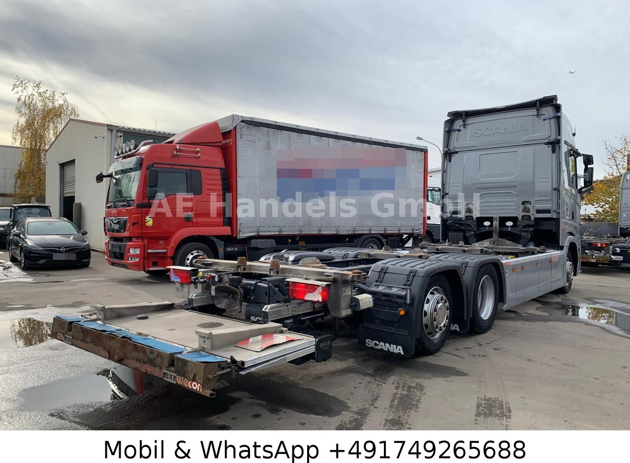 Scania S450 HighLine BDF *Retarder/Lenk+Lift/Multi/LBW - Camião transportador de contêineres/ Caixa móvel: foto 5 Scania S450 HighLine BDF *Retarder/Lenk+Lift/Multi/LBW - Camião transportador de contêineres/ Caixa móvel: foto 5