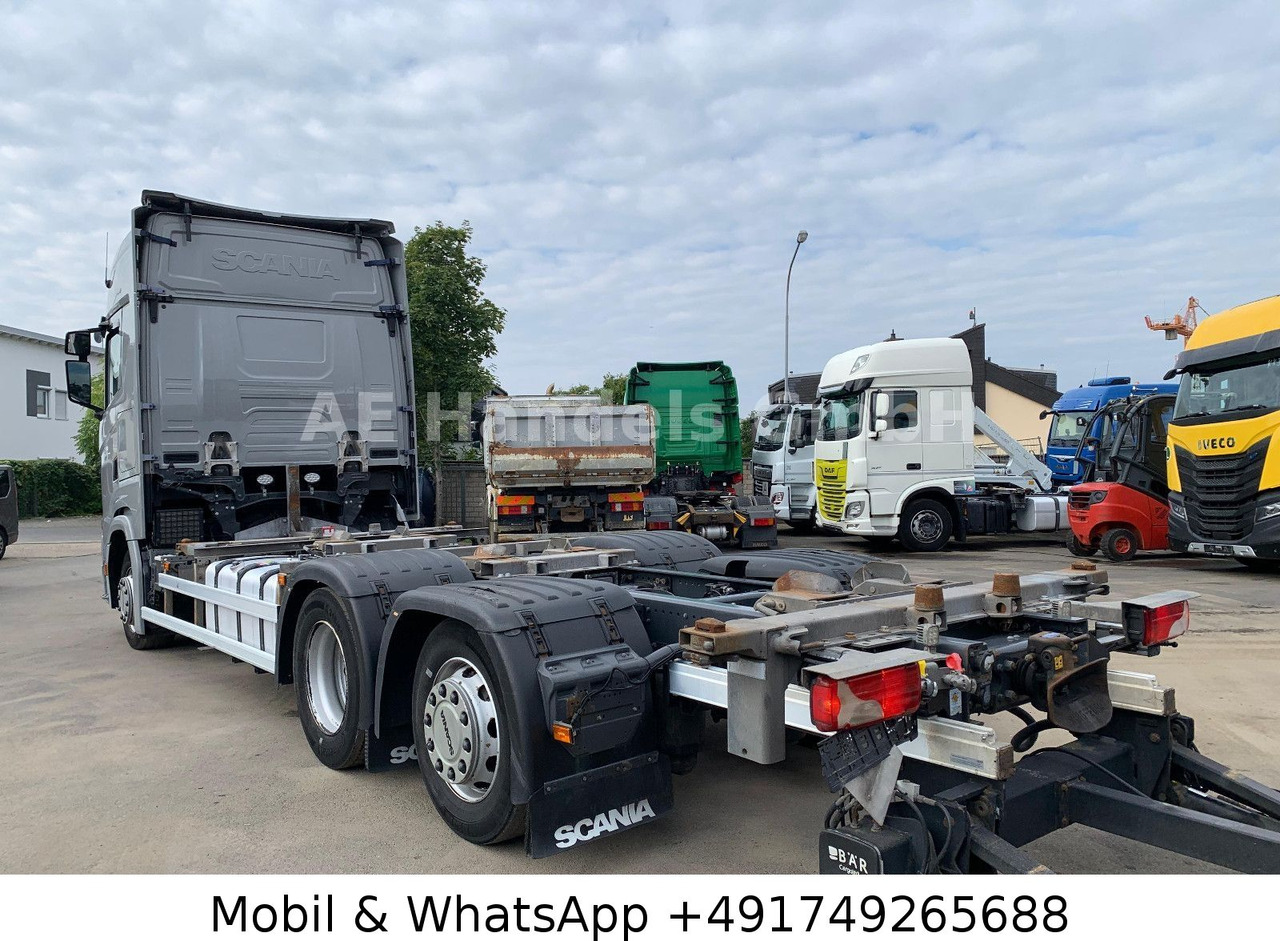 Scania S450 HighLine BDF *Retarder/Lenk+Lift/Multi/LBW - Camião transportador de contêineres/ Caixa móvel: foto 4 Scania S450 HighLine BDF *Retarder/Lenk+Lift/Multi/LBW - Camião transportador de contêineres/ Caixa móvel: foto 4