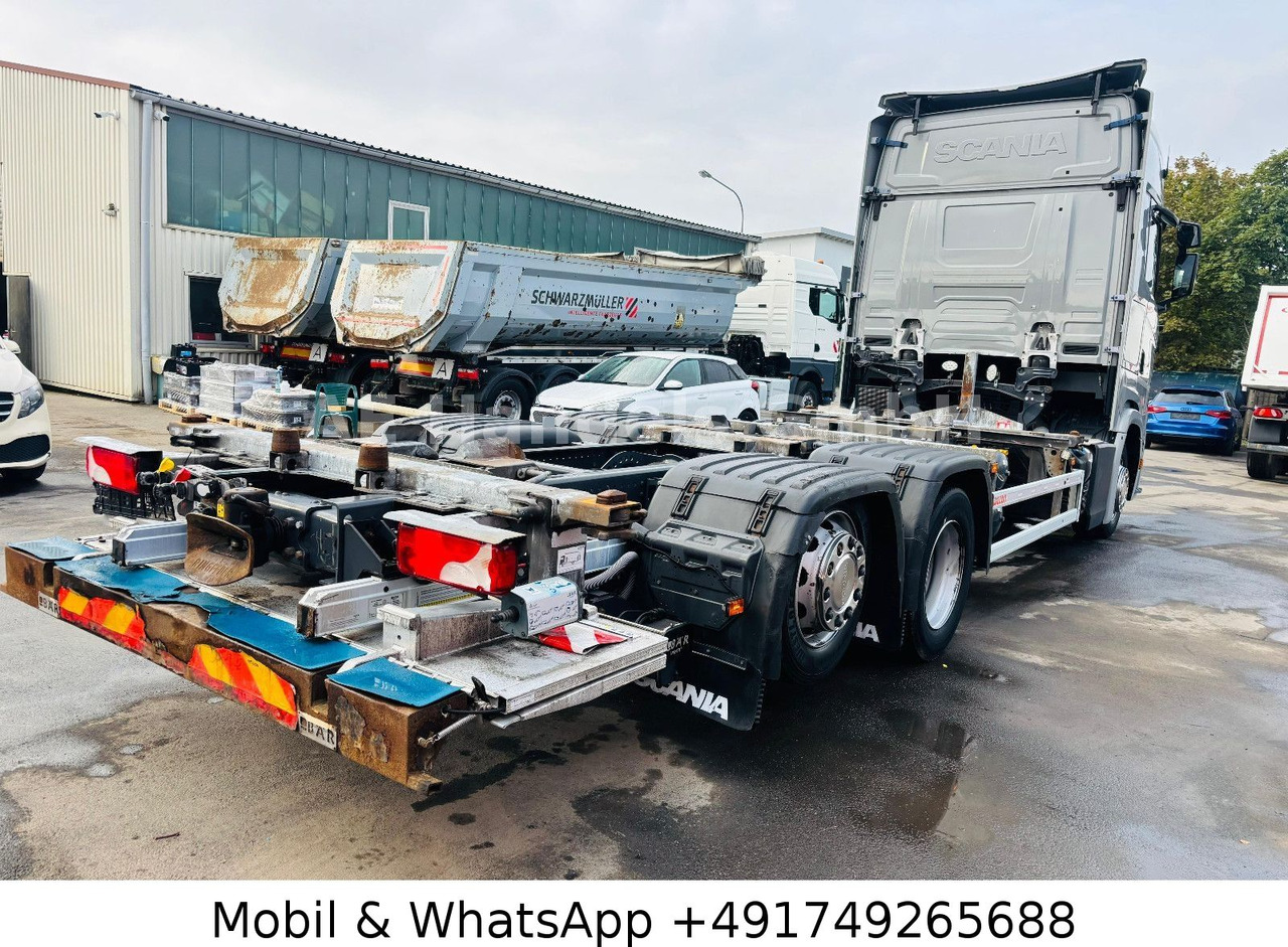 Scania S450 HighLine BDF *Retarder/Lenk+Lift/Multi/LBW - Camião transportador de contêineres/ Caixa móvel: foto 3 Scania S450 HighLine BDF *Retarder/Lenk+Lift/Multi/LBW - Camião transportador de contêineres/ Caixa móvel: foto 3