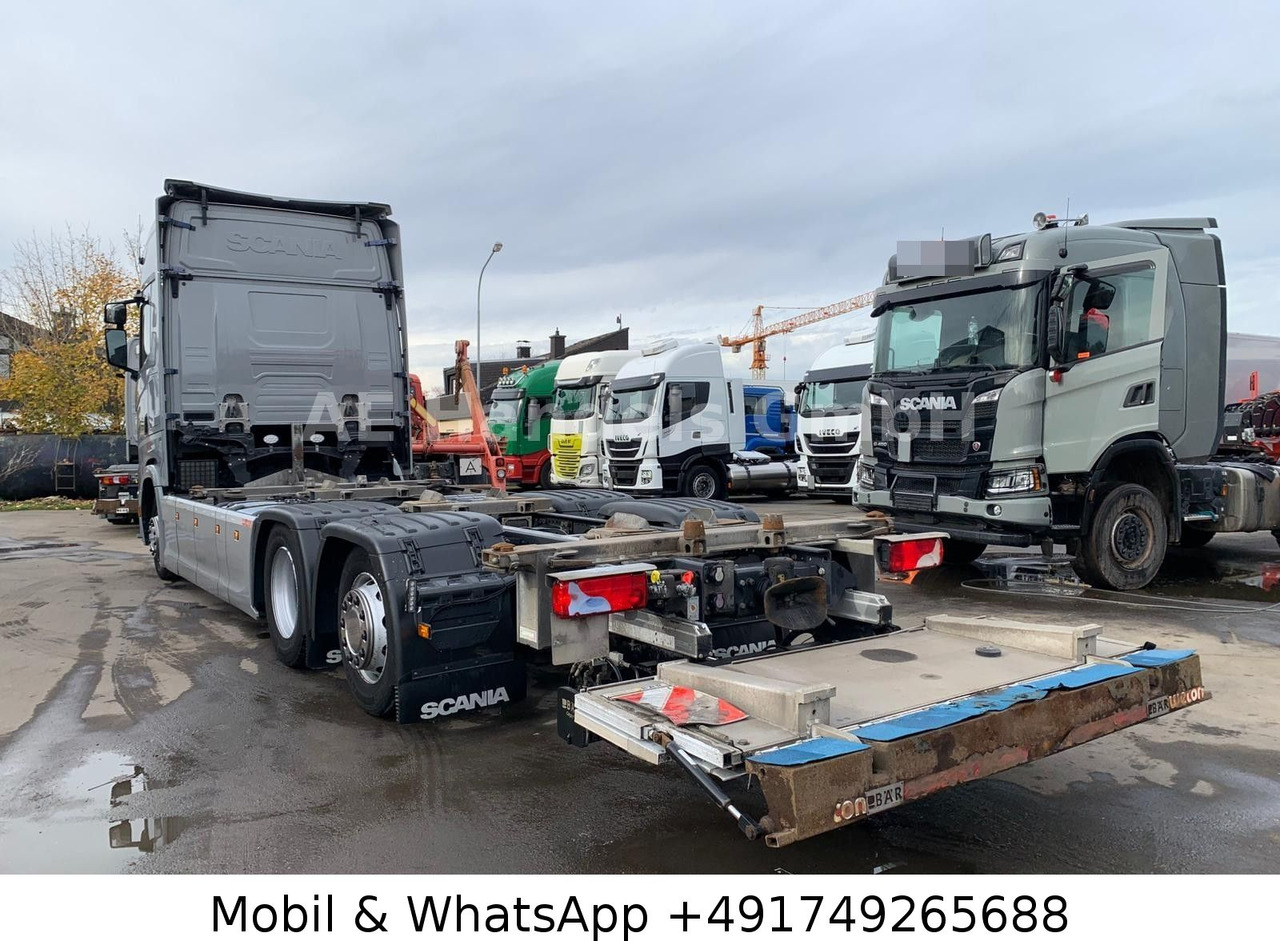 Scania S450 HighLine BDF *Retarder/Lenk+Lift/Multi/LBW - Camião transportador de contêineres/ Caixa móvel: foto 3 Scania S450 HighLine BDF *Retarder/Lenk+Lift/Multi/LBW - Camião transportador de contêineres/ Caixa móvel: foto 3