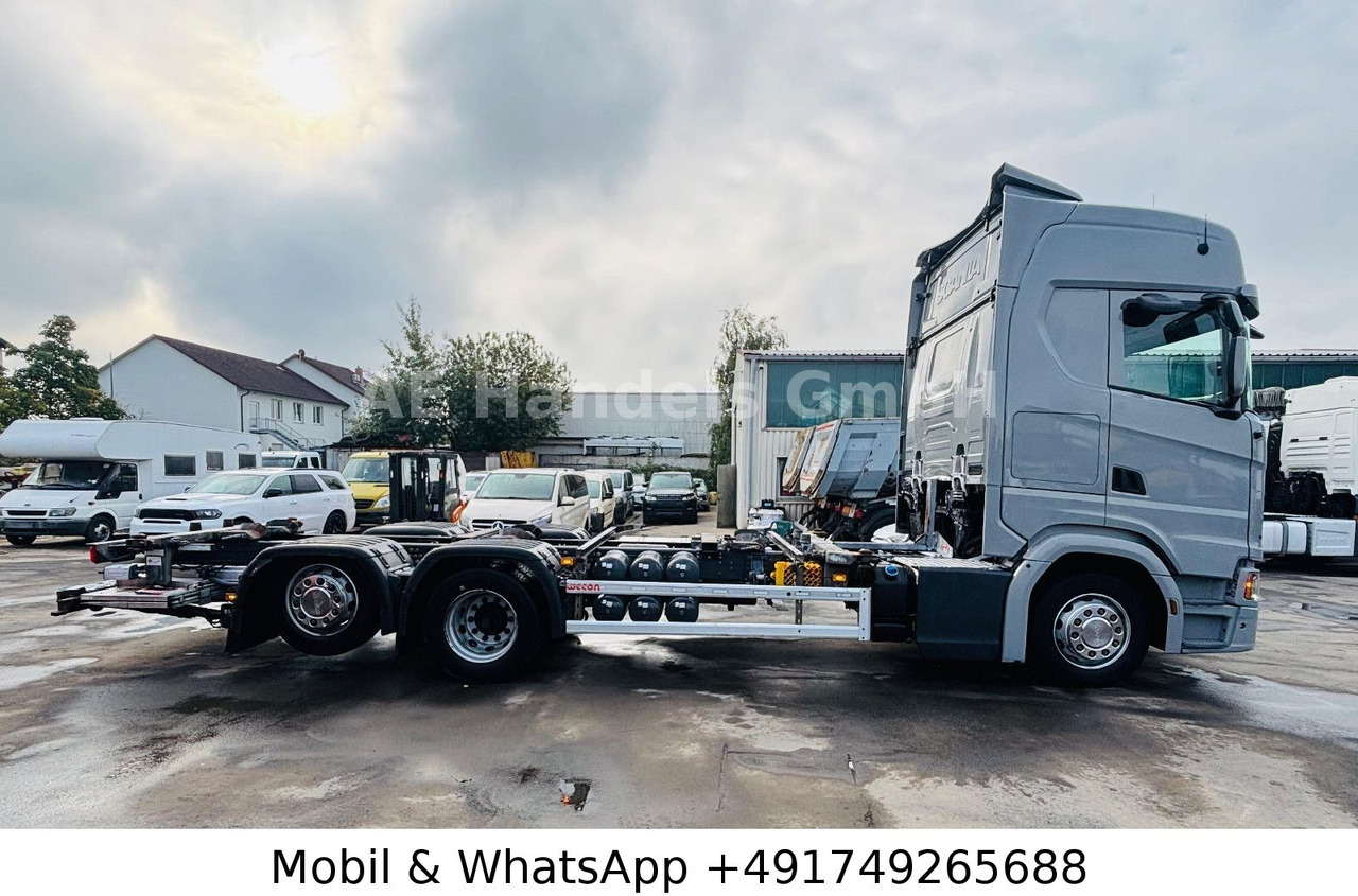 Scania S450 HighLine BDF *Retarder/Lenk+Lift/Multi/LBW - Camião transportador de contêineres/ Caixa móvel: foto 2 Scania S450 HighLine BDF *Retarder/Lenk+Lift/Multi/LBW - Camião transportador de contêineres/ Caixa móvel: foto 2