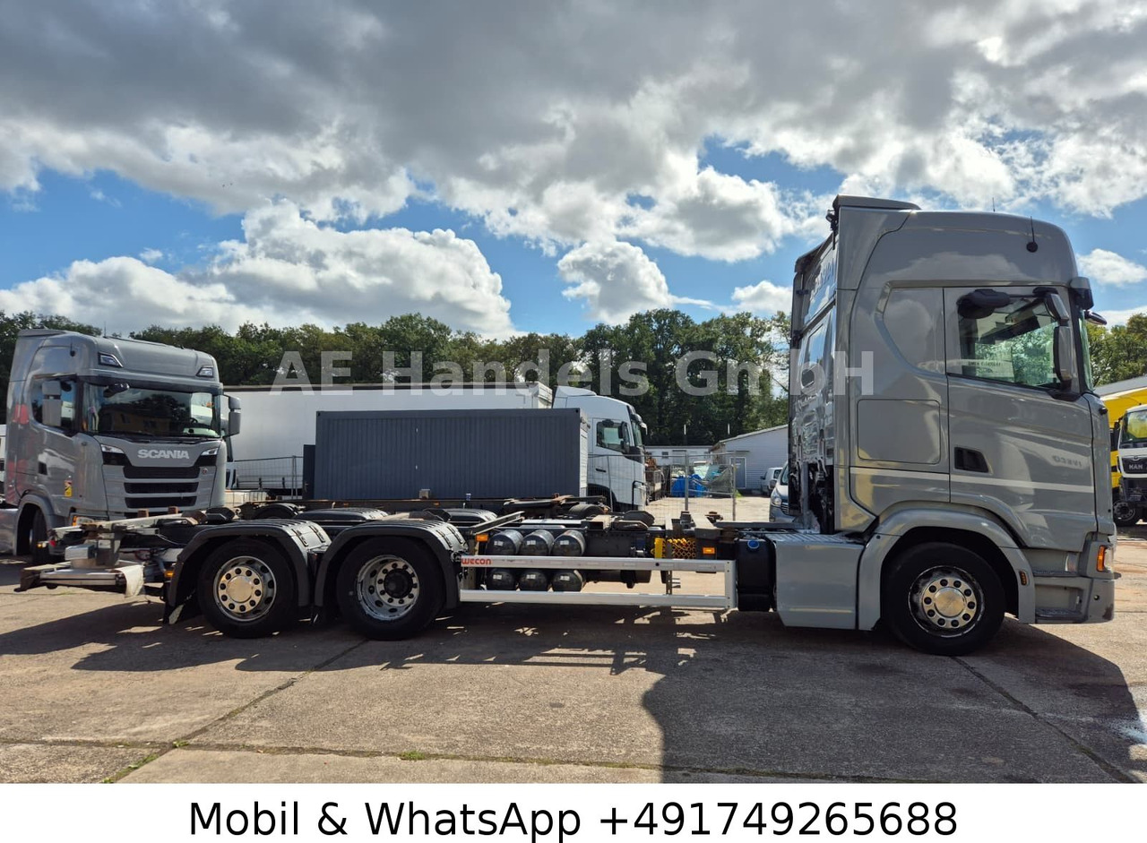 Scania S450 HighLine BDF *Retarder/Lenk+Lift/Multi/LBW - Camião transportador de contêineres/ Caixa móvel: foto 2 Scania S450 HighLine BDF *Retarder/Lenk+Lift/Multi/LBW - Camião transportador de contêineres/ Caixa móvel: foto 2