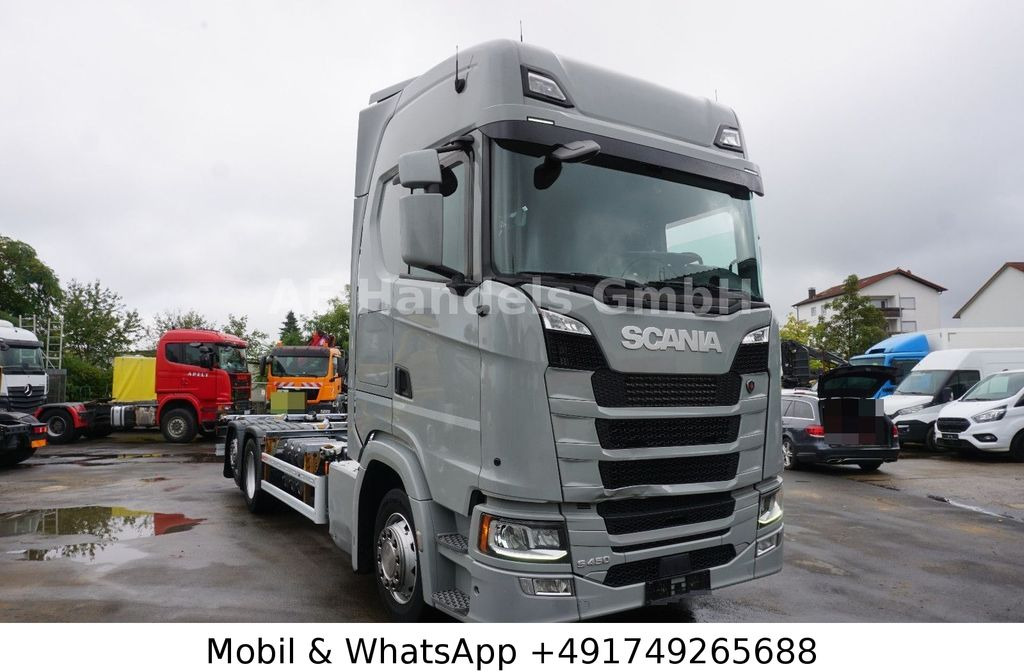 Scania S450 HighLine LL *Retarder/BDF/Lenk+Lift/ACC/LDW - Camião transportador de contêineres/ Caixa móvel: foto 1 Scania S450 HighLine LL *Retarder/BDF/Lenk+Lift/ACC/LDW - Camião transportador de contêineres/ Caixa móvel: foto 1