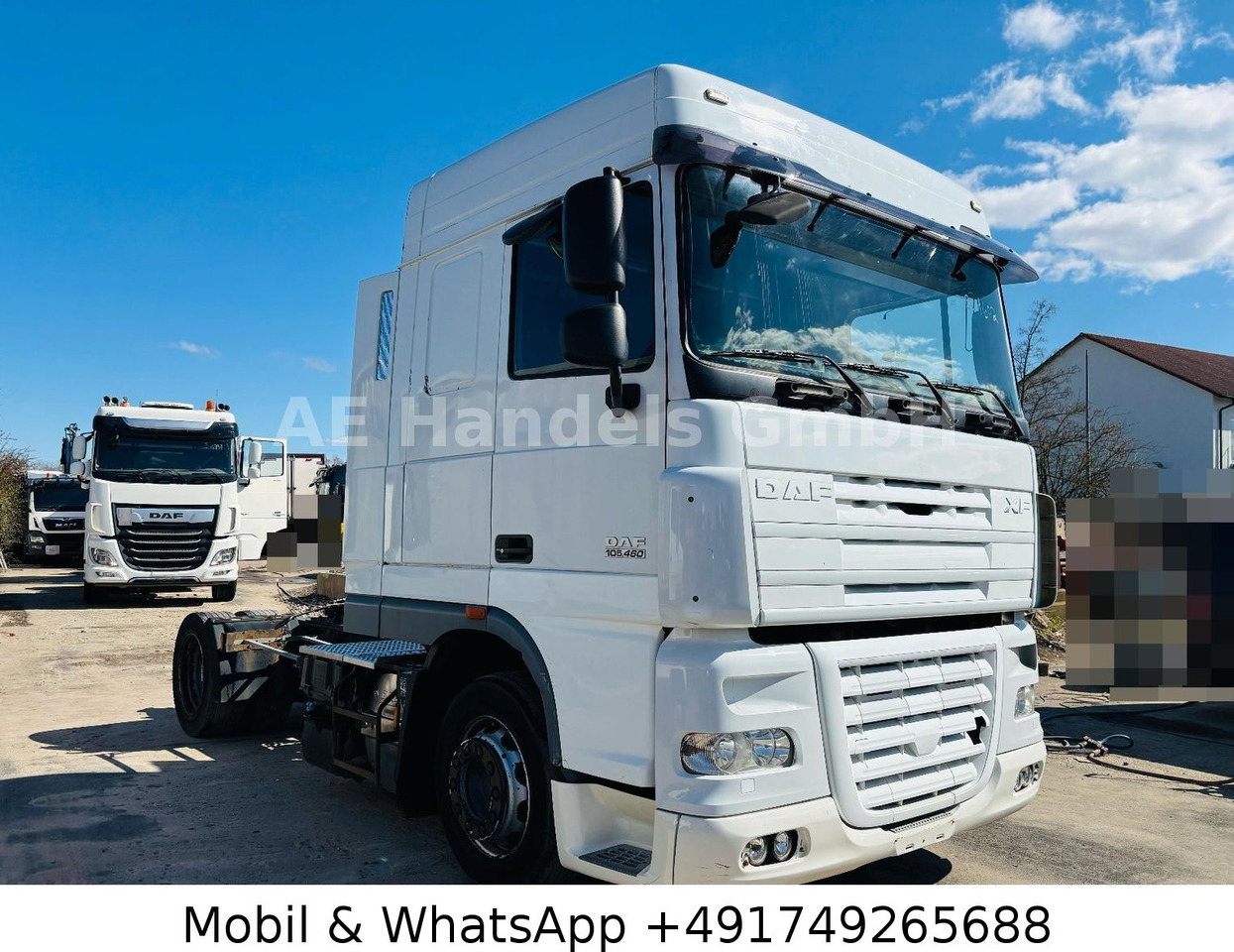 Tractor novo DAF XF 105.460 SC BL Low *Retarder / Standklima: foto 6