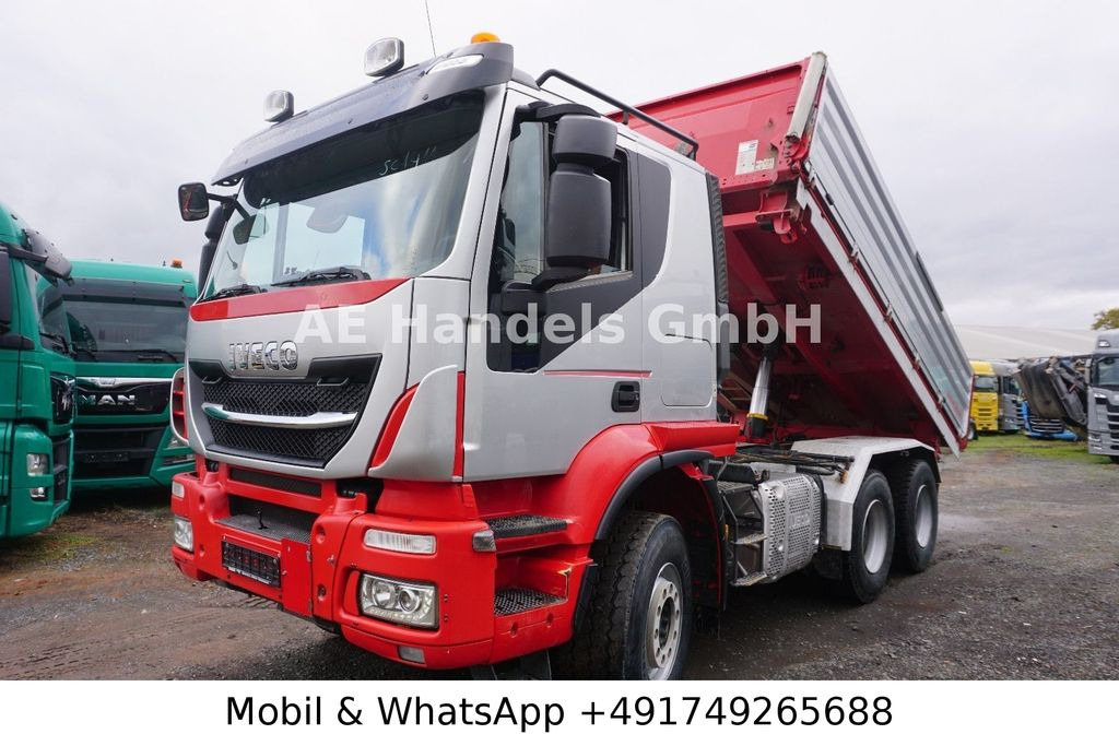 Iveco Trakker 500 BL 6x4 *Retarder/11m³/Wechselkipper - Tractor: foto 1 Iveco Trakker 500 BL 6x4 *Retarder/11m³/Wechselkipper - Tractor: foto 1