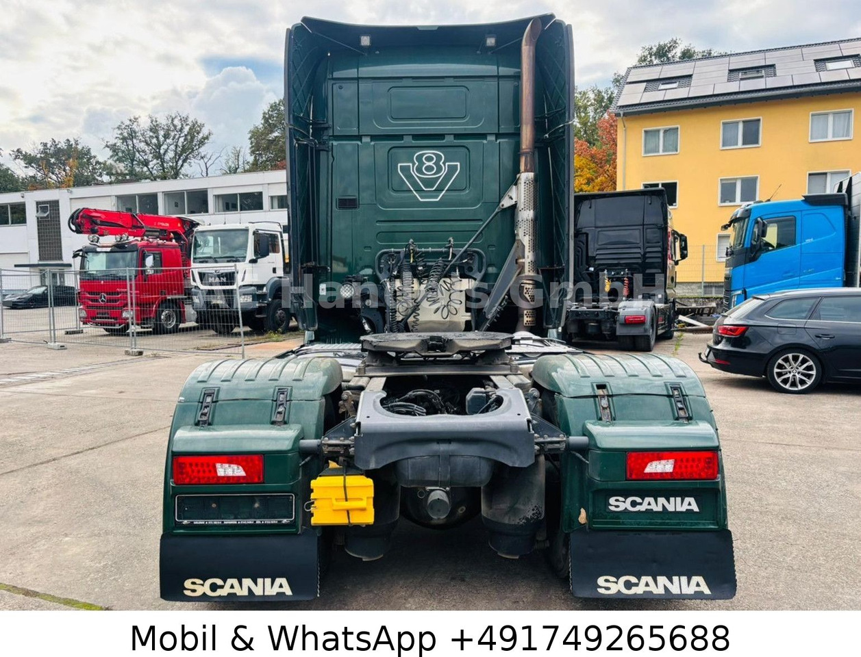 Scania R580 TopLine LL *Retarder/Standklima/ACC/Hydr. - Tractor: foto 4 Scania R580 TopLine LL *Retarder/Standklima/ACC/Hydr. - Tractor: foto 4