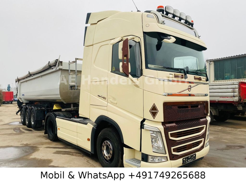 Tractor Volvo FH 540 Globe BL I-Shift Dual*VEB/2-KreisHydr/ACC: foto 6