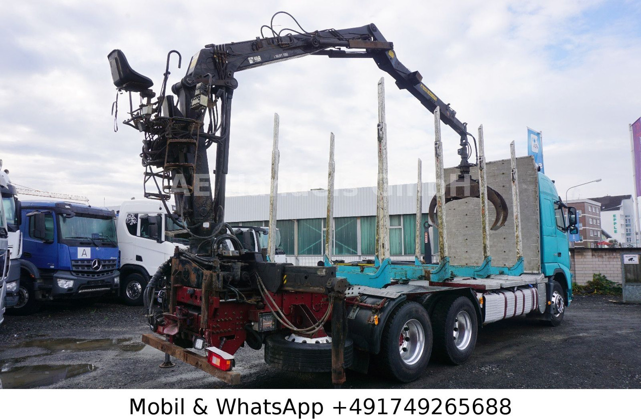Volvo FH 540 Globe BL 6x4 Hiab 115z-80  *VEB+/AHK - Camião de transporte de madeira, Camião grua: foto 4 Volvo FH 540 Globe BL 6x4 Hiab 115z-80  *VEB+/AHK - Camião de transporte de madeira, Camião grua: foto 4