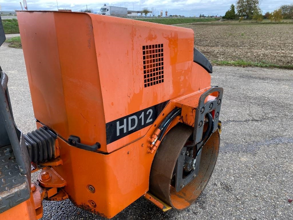 Compactador de asfalto Hamm HD 12 a réparer /Machine d'origine Française: foto 34