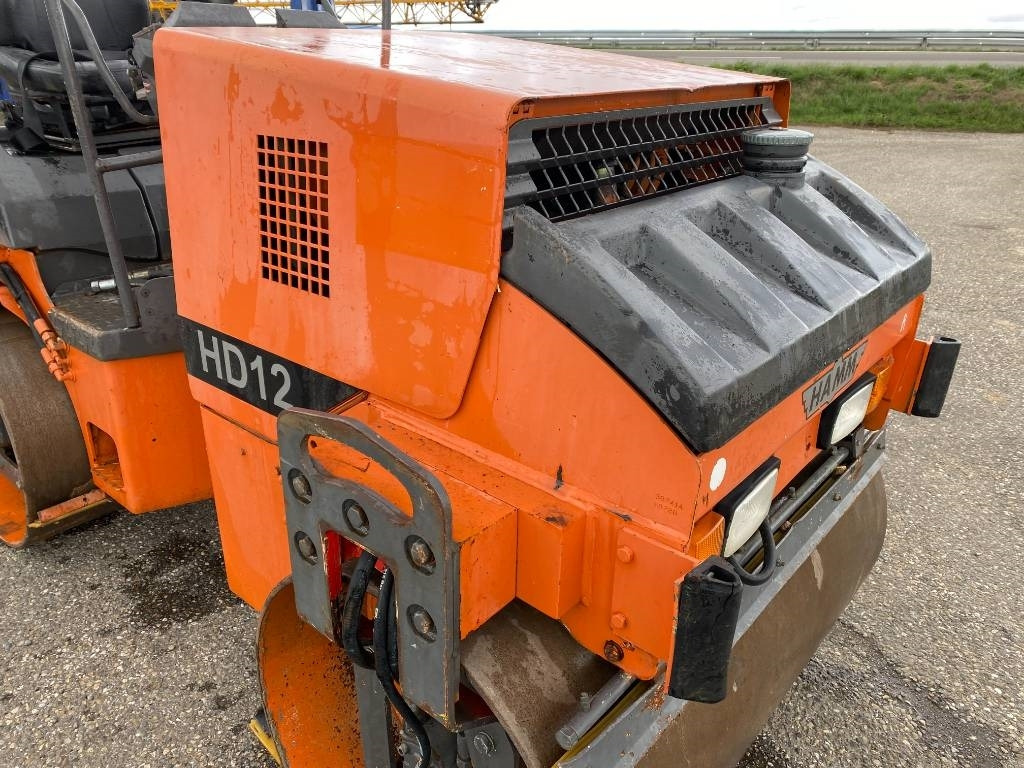 Compactador de asfalto Hamm HD 12 a réparer /Machine d'origine Française: foto 36