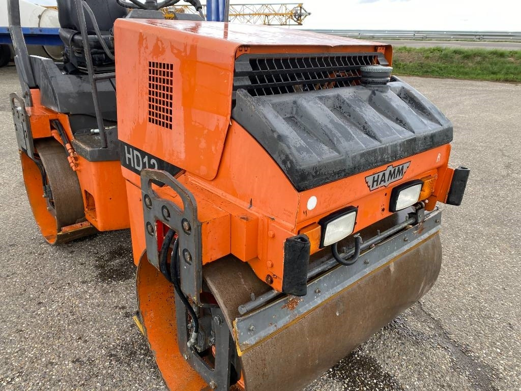 Compactador de asfalto Hamm HD 12 a réparer /Machine d'origine Française: foto 23