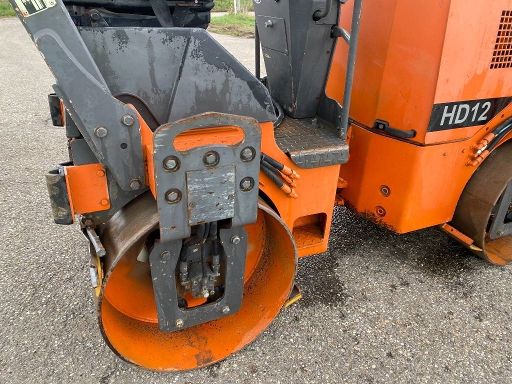Compactador de asfalto Hamm HD 12 a réparer /Machine d'origine Française: foto 33