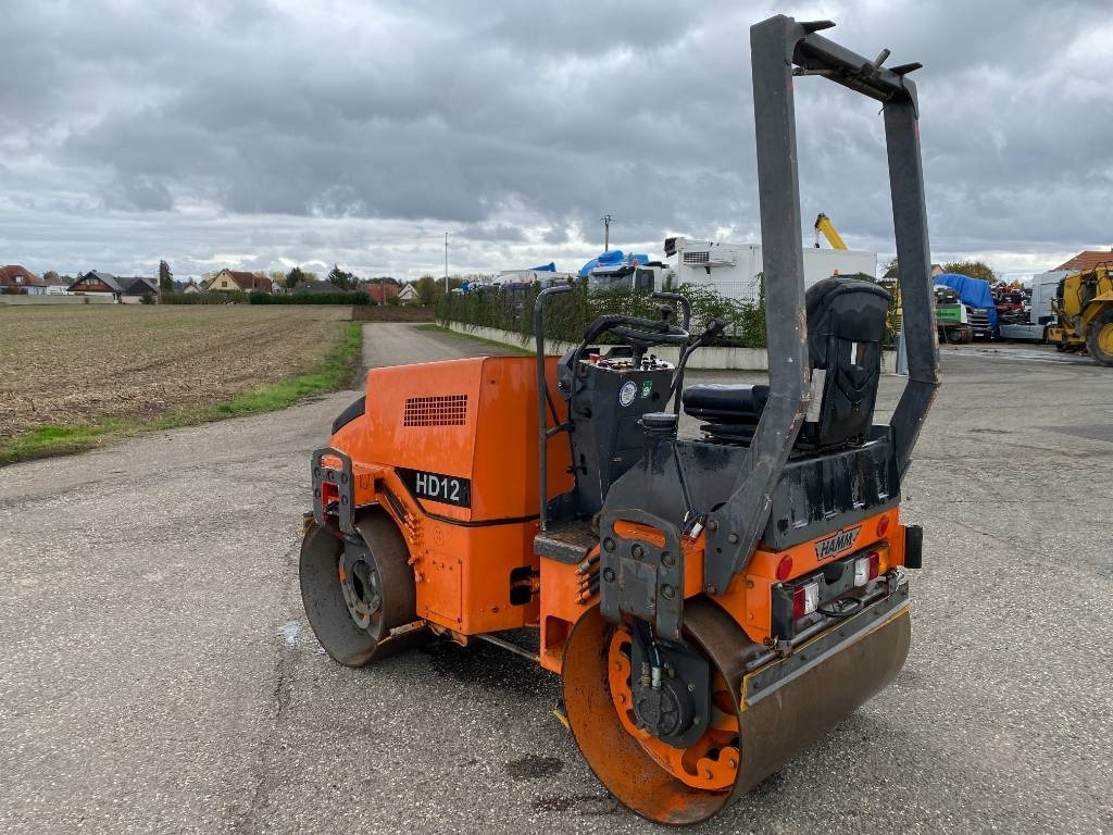 Compactador de asfalto Hamm HD 12 a réparer /Machine d'origine Française: foto 6