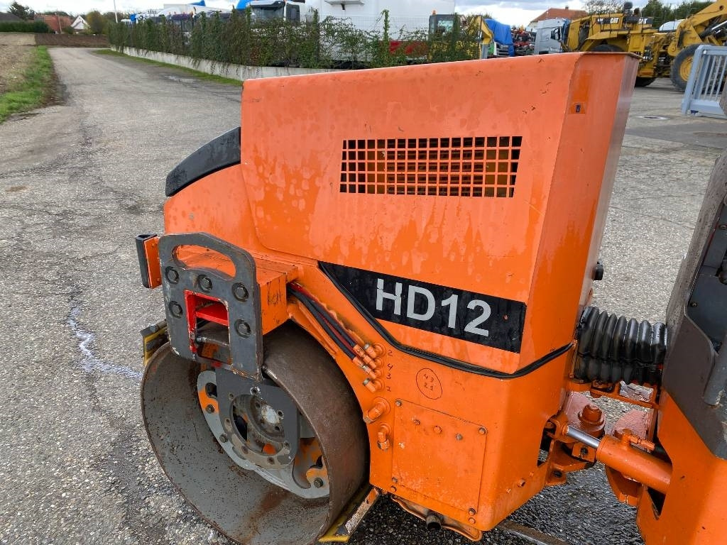 Compactador de asfalto Hamm HD 12 a réparer /Machine d'origine Française: foto 27