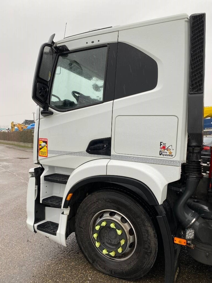 Camião transporte de veículos Iveco S WAY480 /FIAULT PF60 +GRUE HMF endommagée: foto 48