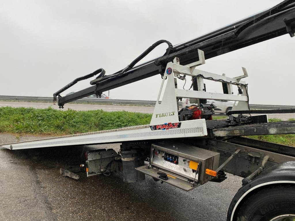 Camião transporte de veículos Iveco S WAY480 /FIAULT PF60 +GRUE HMF endommagée: foto 27